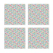 Ditsy Flowers Floral Tiny Small