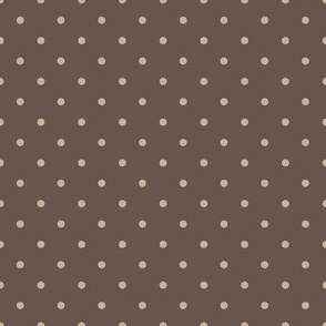 Dots on Saddle Brown