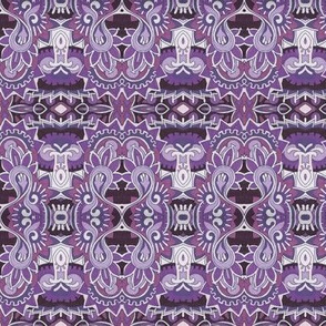 Egyptian Revival in purple