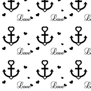 Love Anchor ~ White