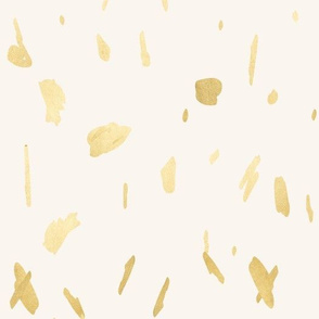 Gold Paint Fabric, Wallpaper and Home Decor | Spoonflower