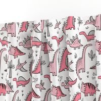 Dinosaurs in Pink