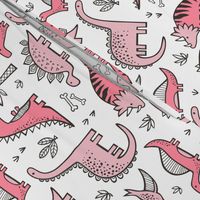 Dinosaurs in Pink