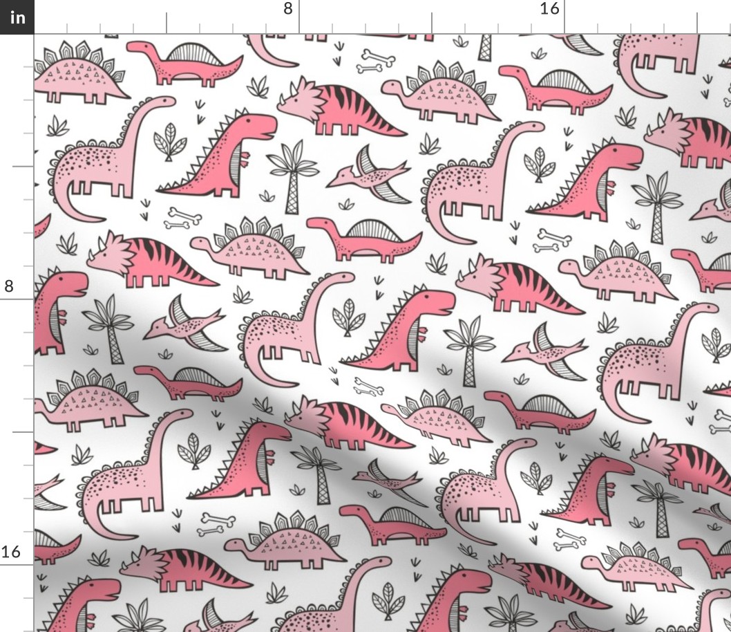 Dinosaurs in Pink