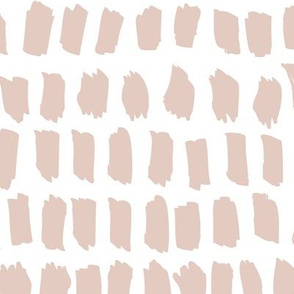 Strokes and stripes abstract scandinavian style brush design gender neutral beige