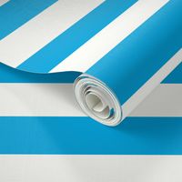 Horizontal Stripes Blue : 1 inch wide