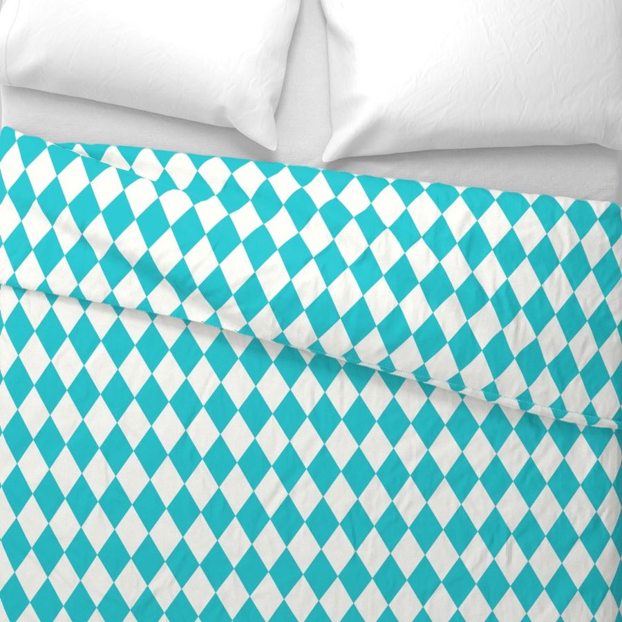 Harlequin Diamond Teal