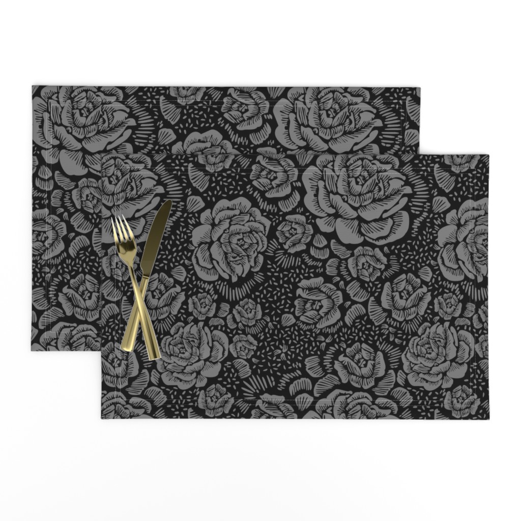 Rose remix small - black/grey