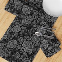 Rose remix small - black/grey