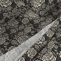 Rose remix - black/raffia