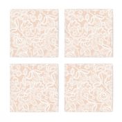 Blush Sprigs and Blooms Coordinating Lace 1
