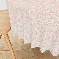 Blush Sprigs and Blooms Coordinating Lace 1