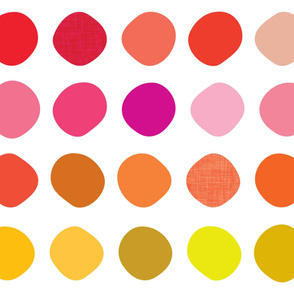 Warm Swatching Dots