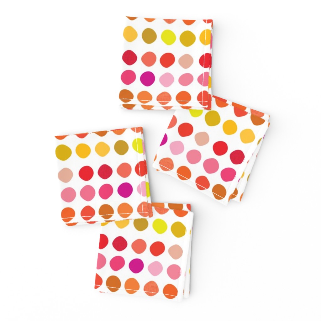 Warm Swatching Dots // Small