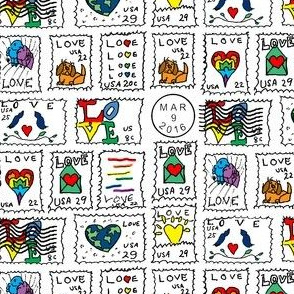 Danita's Postage Stamps ~ With Color