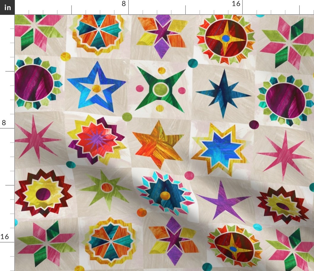 A Starry Quick Quilt