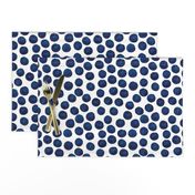 Indigo Watercolor Dots