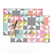 puzzle wholecloth // neon brights // small