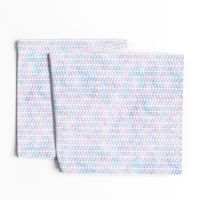 Split Herringbone Pattern in Cotton Candy Watercolor