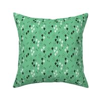 Geometric cactus scandinavian trend triangle design gender neutral green XS