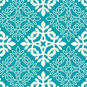 BRIGHT BLUE TURQUOISE mini-papercut3-solid-outlns