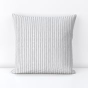 Grey French Ticking French Stripe Gray 