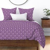 Daisy Square- purple-  large