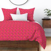 Pineapple Bright Pink - Small Print