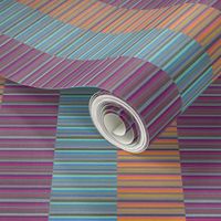 multicolor stripe carpet
