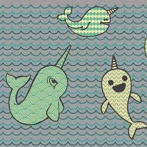 Happy Little Narwhals