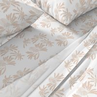 banksia floral - blush/white