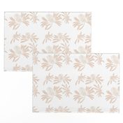 banksia floral - blush/white