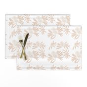 banksia floral - blush/white