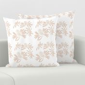 banksia floral - blush/white