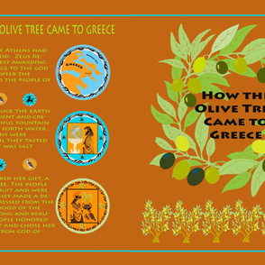 How the Olive Tree came to Greece