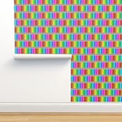 05190896 : coloured pencil rows