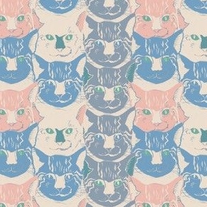 Cats pastell