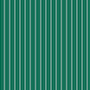 Tie Stripes Light Grey On Bottle Green 1:3