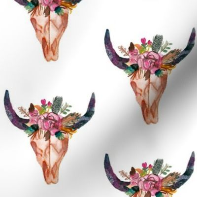 Bohemian Flowery Longhorn