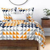 Triangle Quilt top // great outdoors