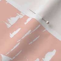 Messy paint marble spots and dots abstract marble paint in blush peach pink