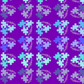 Autism Awareness Blue and Purple