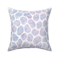 Giraffe Animal Print in Cotton Candy Watercolor