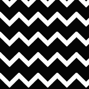 Black Chevron Zigzag 