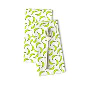 banana // bananas tropical fruits summer yellow sweet kids print