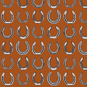 Lucky Horseshoes Copper - Medium Scale