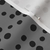 Rebel Polka Deep on Grey