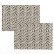 Neutral Abstract Diamond || Sky Blue Taupe Chocolate Brown Cream Beige Geometric Neutral_Miss Chiff Designs