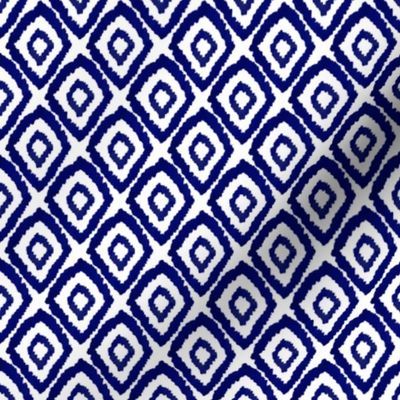 ikat indigo simple kids painted  hand-drawn hand-painted dye indigo blue summer tropical