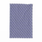 ikat indigo simple kids painted  hand-drawn hand-painted dye indigo blue summer tropical